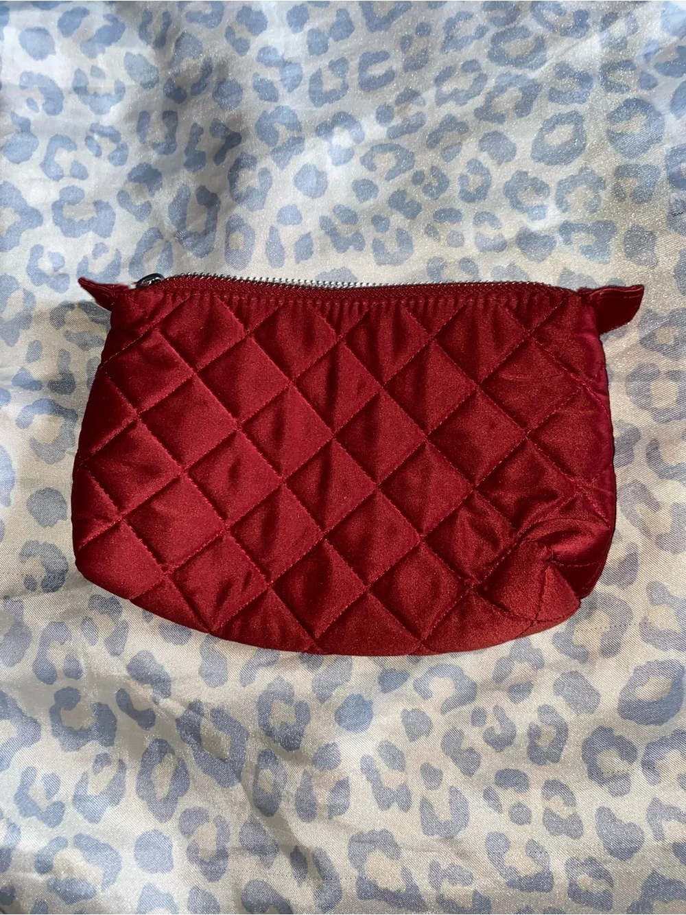 Res quilted cosmetic bag